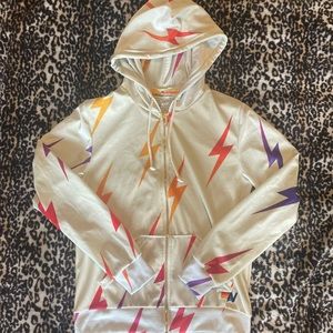 Aviator Nation Velvet Bolt Hoodie